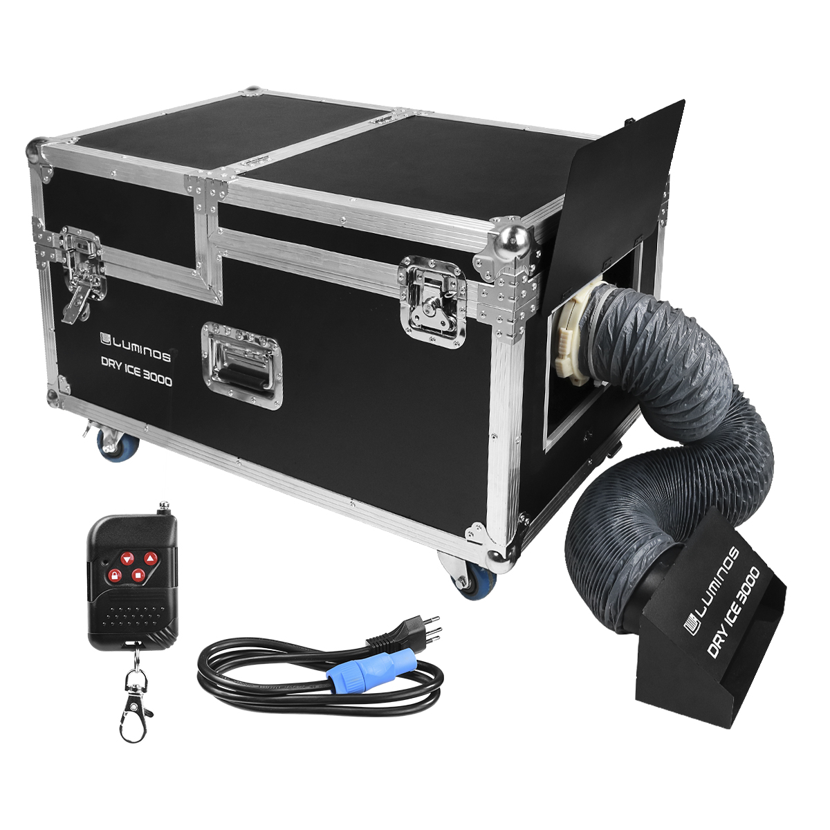 FT16 5261 MAQUINA DE GELO SECO 3000W 220V COM CASE DMX DRY ICE 3000 LUMINOS-THUMB